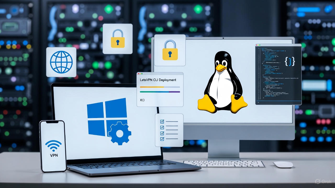 从零开始：Windows与Linux批量部署LetsVPN CLI完整步骤